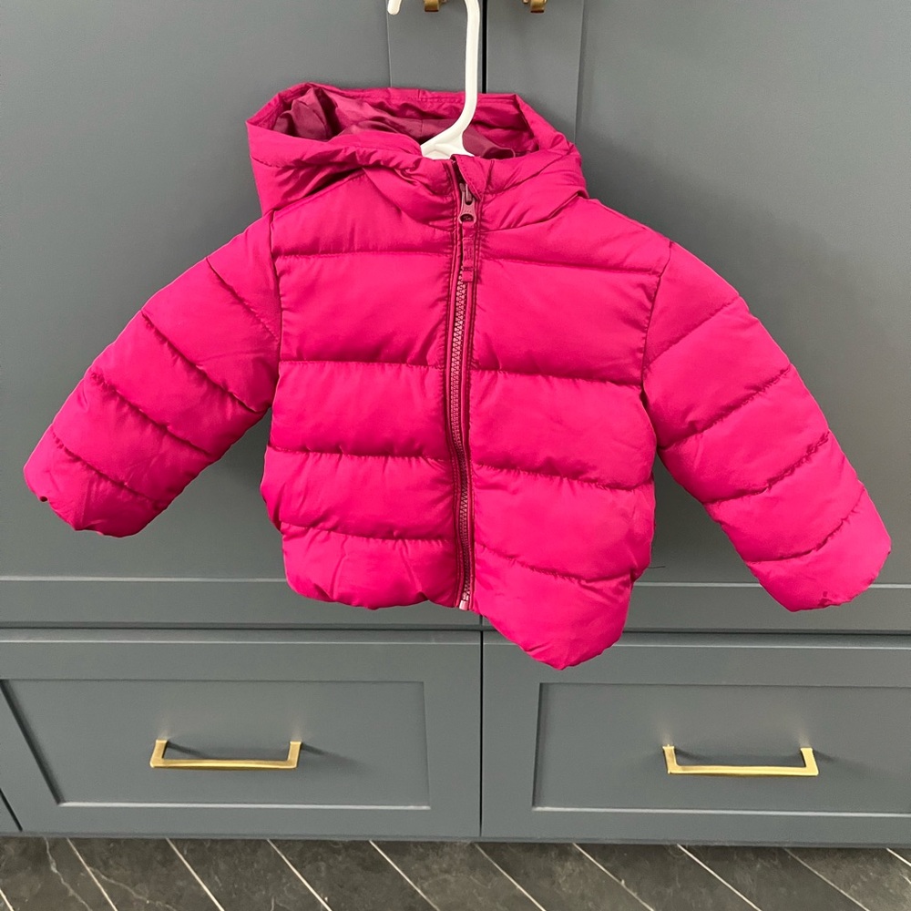 The Children's Place Fuchsia Puffer Jacket